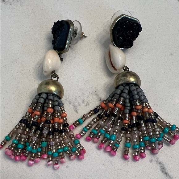 BaubleBar Jewelry - Baublebar bead seed tassel earrings